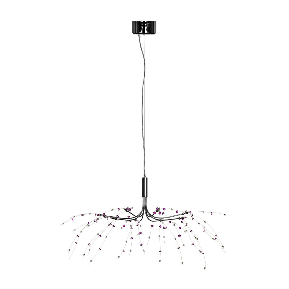 Premier Housewares And Clear 8 Ceiling Purple/Light