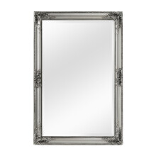 Premier Housewares Rustic Vintage Silver Finish Wall Mirror
