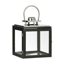 Premier Housewares Regents Park Small Stainless Steel Lantern