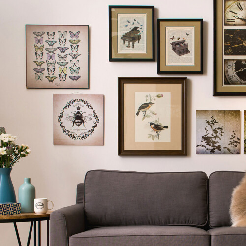 Premier Housewares Premier Housewares Framed Birds 2 Wall Art 1