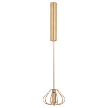 Premier Housewares Press and Spin Light Gold Whisk - 26cm