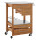 Premier Housewares Premier Housewares Bamboo Four Drawer Kitchen Trolley 2