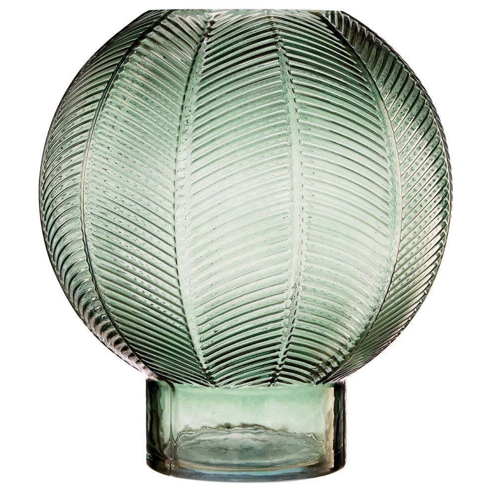 Complements Fern Green Large Glass Vase