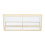 Premier Housewares Premier Housewares Clear Glass Makeup Organiser 4