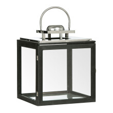 Premier Housewares Regents Park Large Stainless Steel Lantern