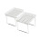 Premier Housewares Durable Cabinet Racks, Stylish 2 Cabinet Racks For Kitchen, Adjustable Robust PP Racks For Kitchen Storage 1