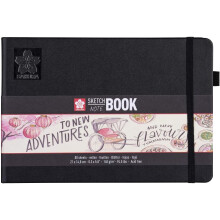 Carnet - Croquis - Dibujo - A5 - 21x14,8cm - 80 páginas - 210g - Papel marfil - Sakura