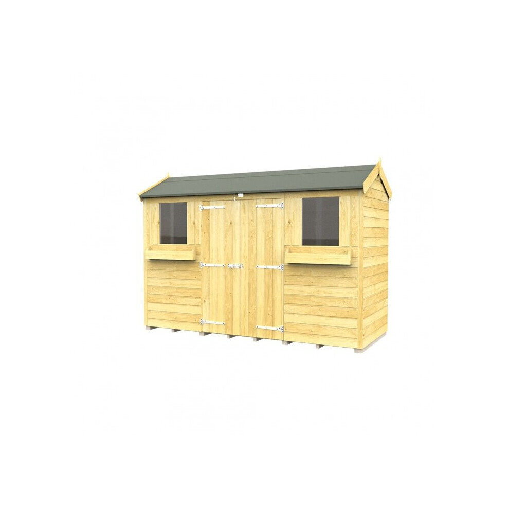 Total Sheds Apex Summer Shed 4Ft X 10Ft Fast & Free 2-5 Nationwide Delivery