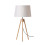 Premier Housewares Premier Housewares Tripod White Shade / EU Plug Table Lamp 1