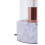 Premier Housewares Premier Housewares Lamonte Grey Marble Base/EU Plug Bell Lamp 5