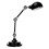 Premier Housewares Premier Housewares Black Metal AdjustableTable Lamp 1