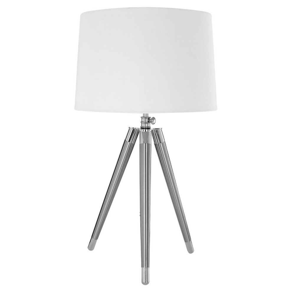 Premier Housewares Unique Tripod Table Lamp with UK Plug