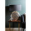 Premier Housewares Premier Housewares Small Hammered Chrome Finish Table Lamp 2