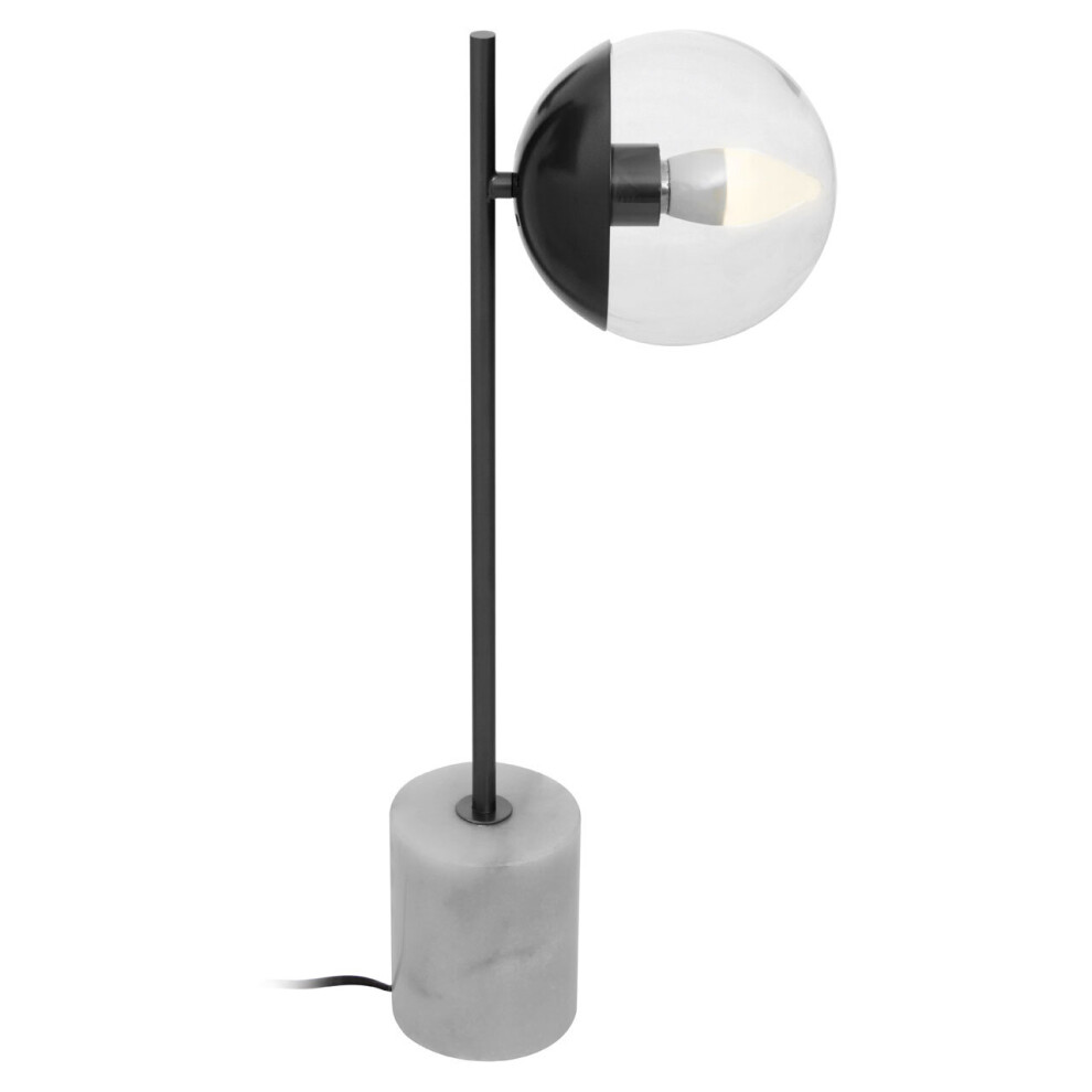 Premier Housewares Revive Black Finish Table Lamp