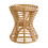 Premier Housewares Premier Housewares Maka Natural Rattan Stool 1