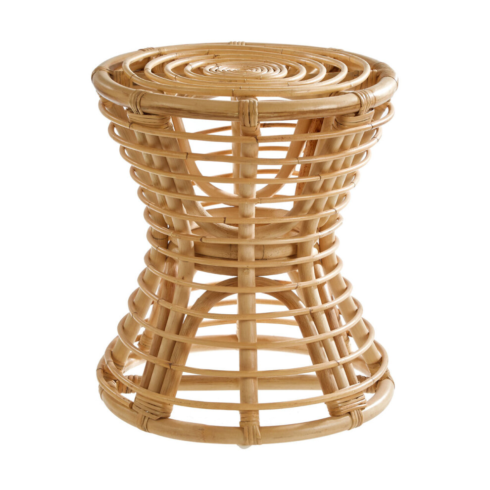 Premier Housewares Maka Natural Rattan Stool