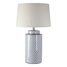 Premier Housewares Ceramic Table Lamp / Cream Shade