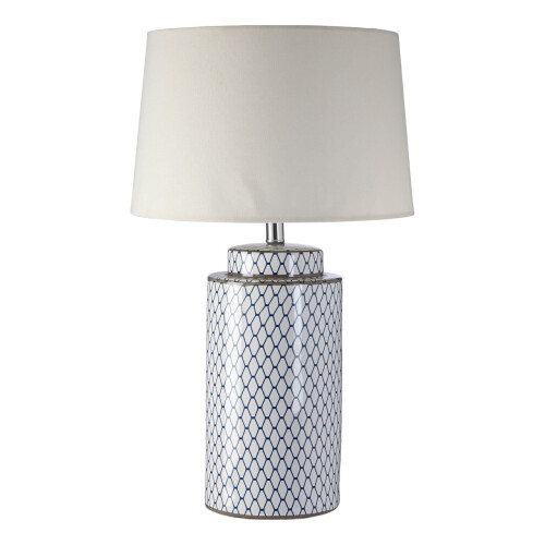 Premier Housewares Premier Housewares Ceramic Table Lamp / Cream Shade