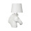 Premier Housewares Premier Housewares Caballo White Polyresin Table Lamp 1