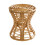 Premier Housewares Premier Housewares Maka Natural Rattan Stool 2