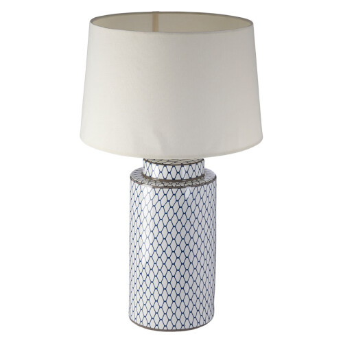 Premier Housewares Premier Housewares Ceramic Table Lamp / Cream Shade 1