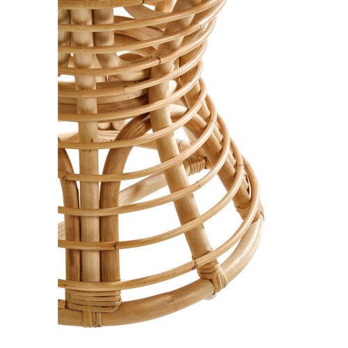 Premier Housewares Premier Housewares Maka Natural Rattan Stool 2