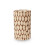 Premier Housewares Distinctive Design Statement Stool, Innovative Cylindrical Design Wooden Stool, Versatile And Compact Stool 1