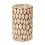 Premier Housewares Distinctive Design Statement Stool, Innovative Cylindrical Design Wooden Stool, Versatile And Compact Stool 2
