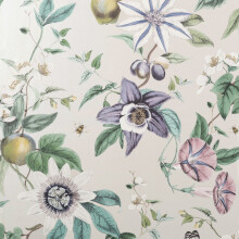 Fine Decor Sierra Floral Silver Wallpaper FD43059
