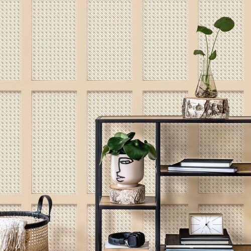 Fine Decor Fine Decor Cane Panel Natural Wallpaper FD43000 2