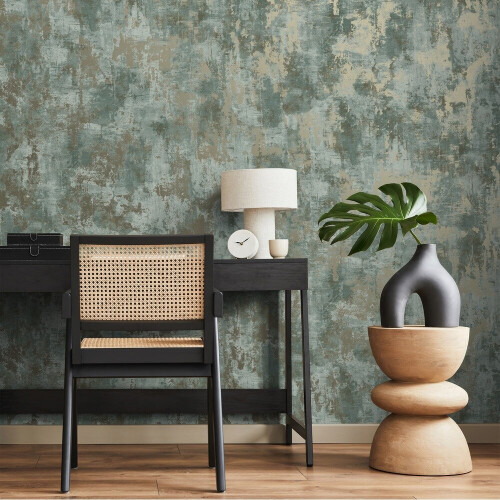 Fine Decor Fine Decor Sierra Texture Sage Wallpaper FD43065 2