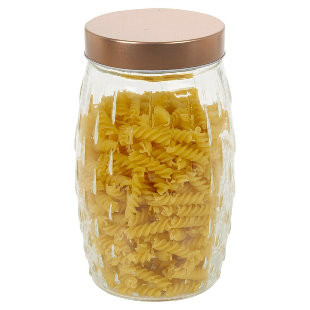 (2 Litre = D11cm x H21cm) Preserve Jars Glass Food Storage Containers