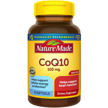 Nature Made, CoQ10, 100 mg, 72 Mjuka Gelé