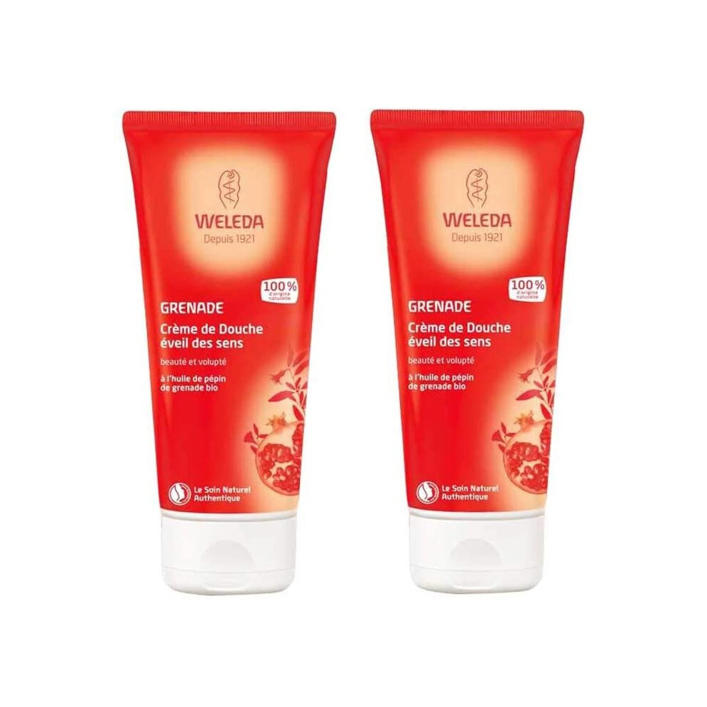 Weleda Pomegranate Creamy Body Wash 2 x 200ml