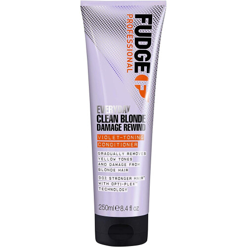 Fudge Everyday Clean Blonde Damage Rewind Violet-Toning Conditioner 250 ml