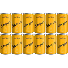 Schweppes Indian Tonic Water Mini Cans 12 x 150ml