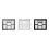 Premier Housewares Premier Housewares Silver 8 Photo Multi Photo Frame 2
