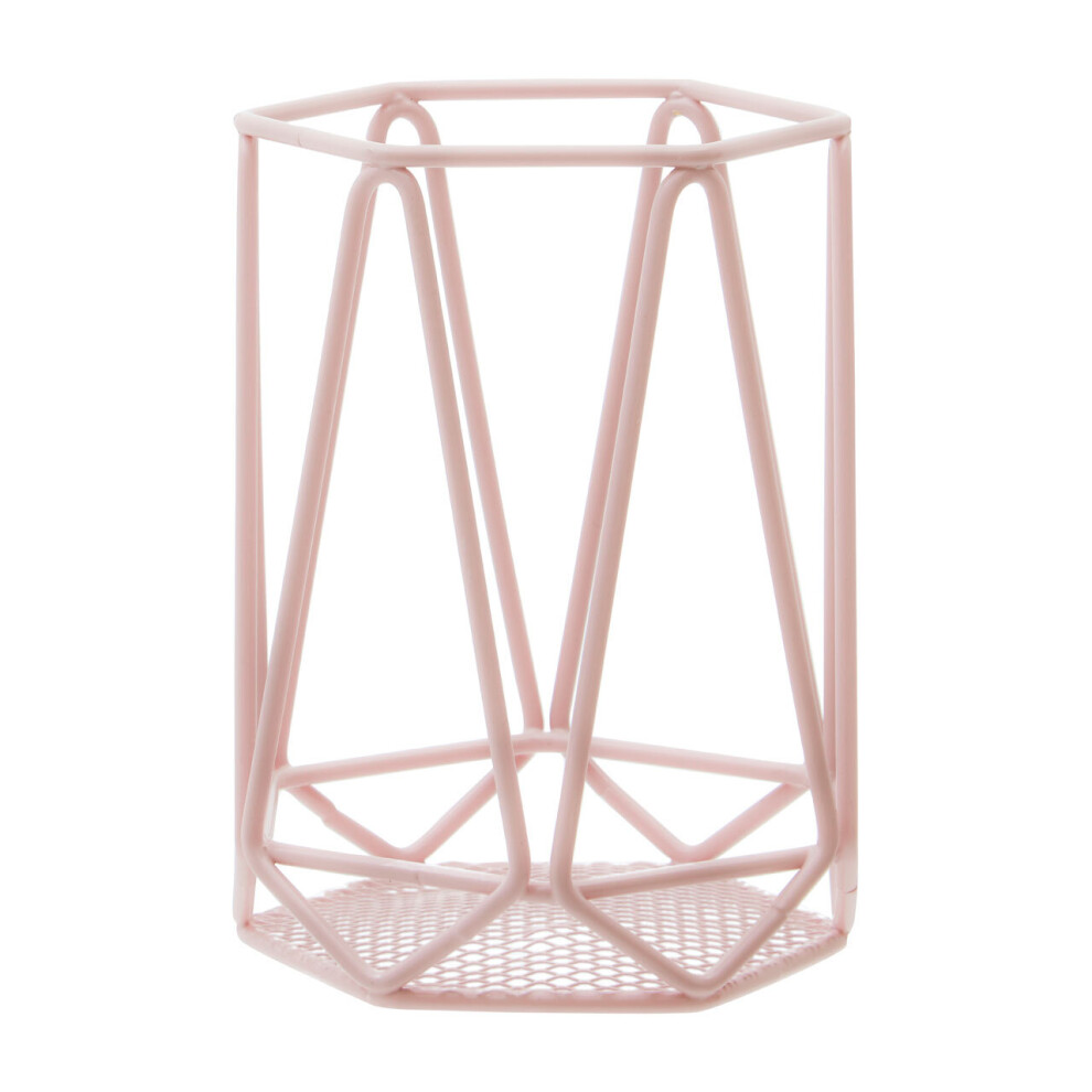 Premier Housewares Vertex Pink Finish Utensil Holder