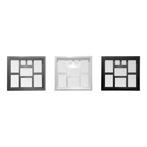 Premier Housewares Premier Housewares White 8 Photo Multi Photo Frame 1