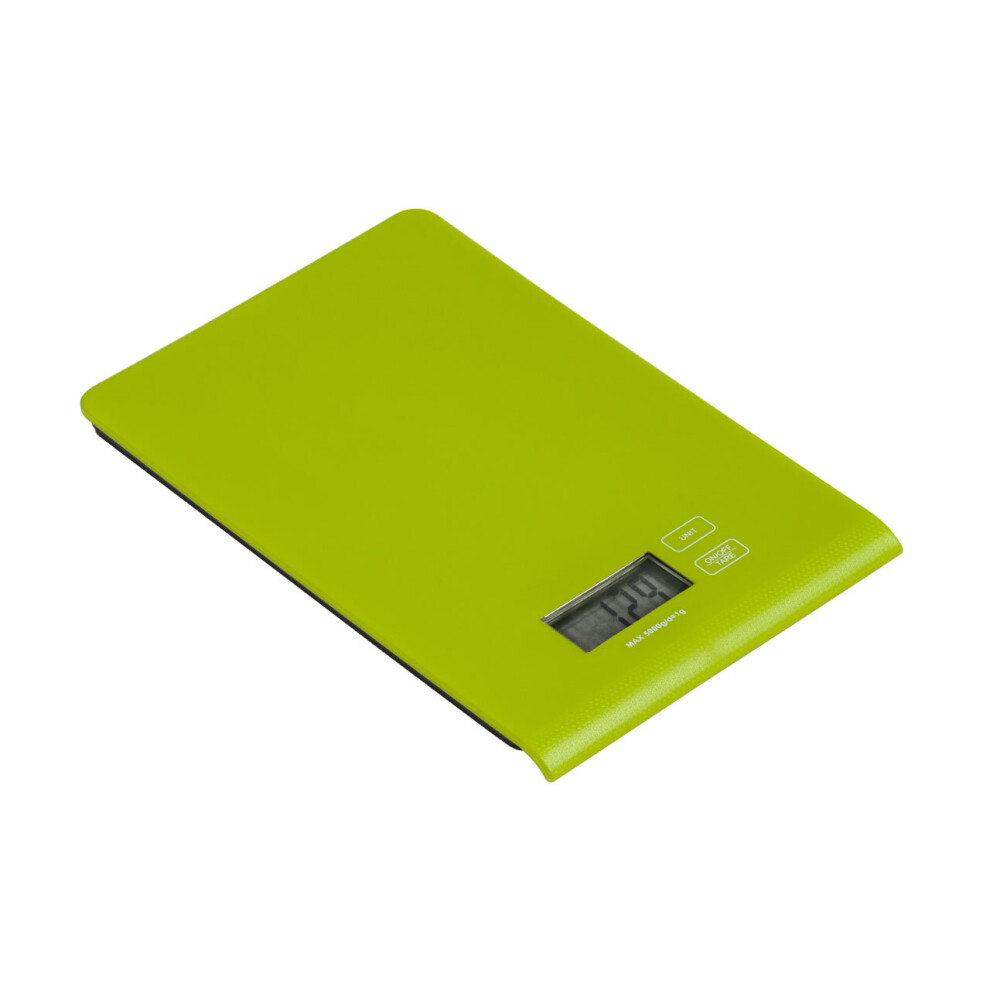 Premier Housewares Lime Green ABS Kitchen Scale - 5kg