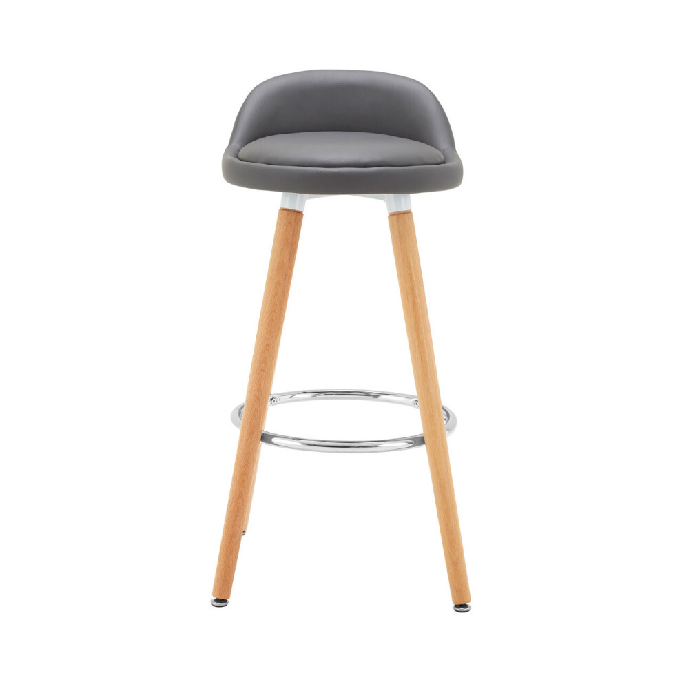 Premier Housewares Normann Bar Stool Grey