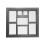 Premier Housewares Premier Housewares Silver 8 Photo Multi Photo Frame 1