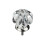 Premier Housewares Premier Housewares Victorian Style Clear Acrylic Drawer Knobs 1