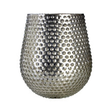 Premier Housewares Complements Silver Large Candle Holder