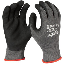 Kudottu leikkaussuojakäsineet taso 5, kaksinkertainen nitraattipeitto XL/10, 1 kpl - MILWAUKEE - 4058546290542