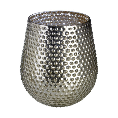 Premier Housewares Premier Housewares Complements Silver Large Candle Holder 1