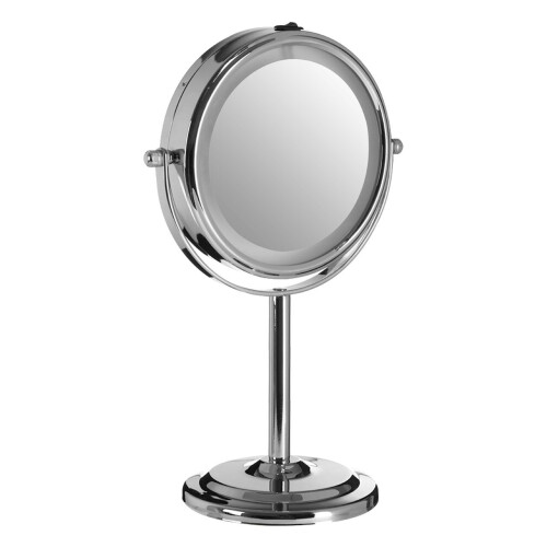 Premier Housewares Premier Housewares Cassini chrome Iron Table Mirror 1
