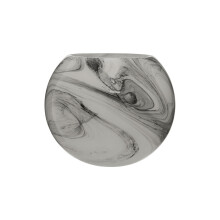 Elegant And Contemporary Design Vase, Giftable Glass Vase, Easy To Care Flower Vase, Compact Accent Vase