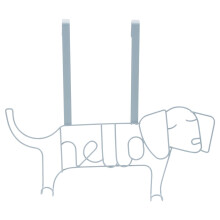 Charming Design Sausage Dog Over The Door Hanger, Versatile Storage Over Door Hooks, Sturdy Hanging Hooks