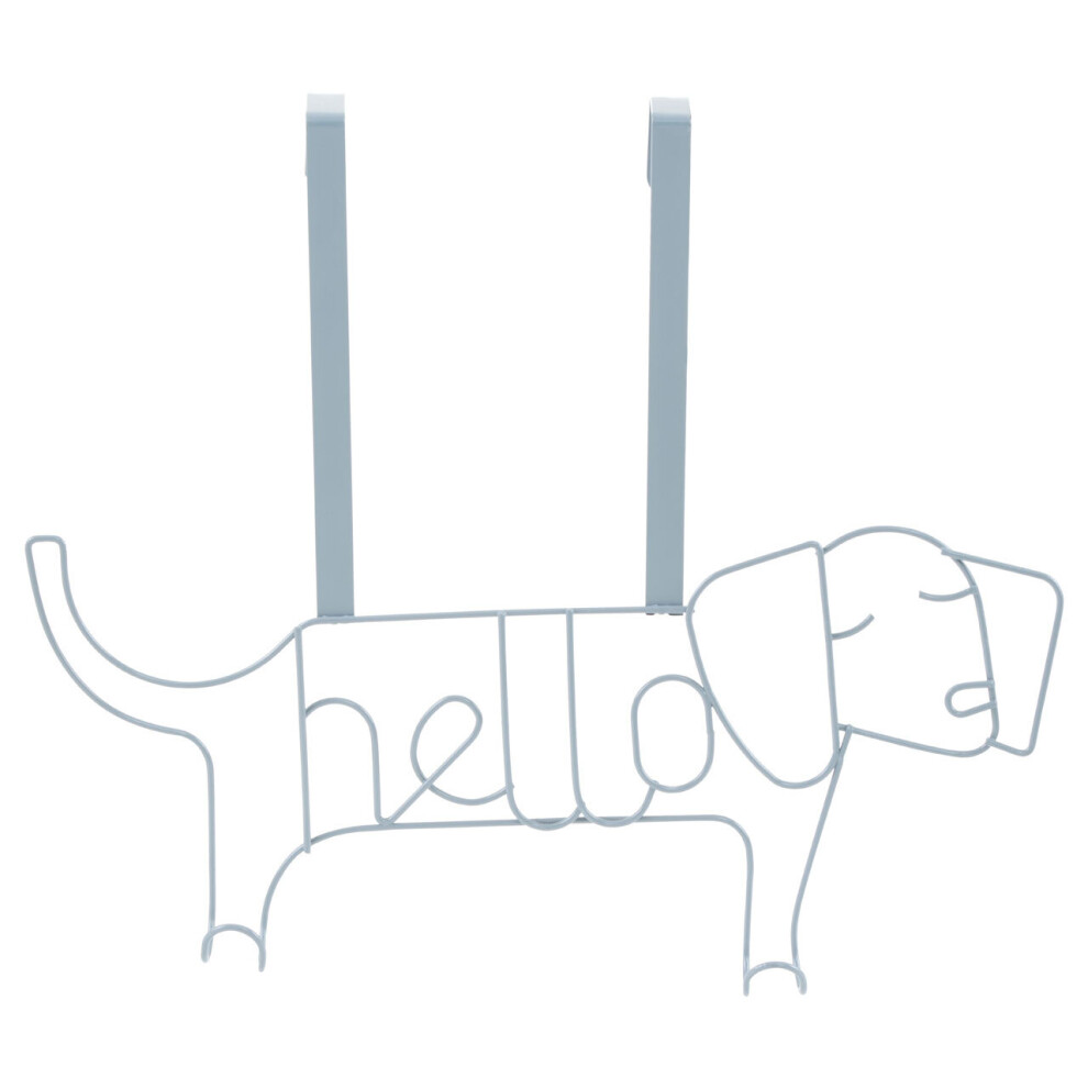Premier Housewares Charming Design Sausage Dog Over The Door Hanger, Versatile Storage Over Door Hooks, Sturdy Hanging Hooks